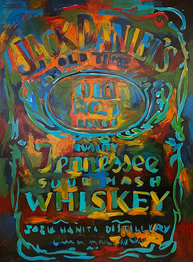 Whiskey Abstract